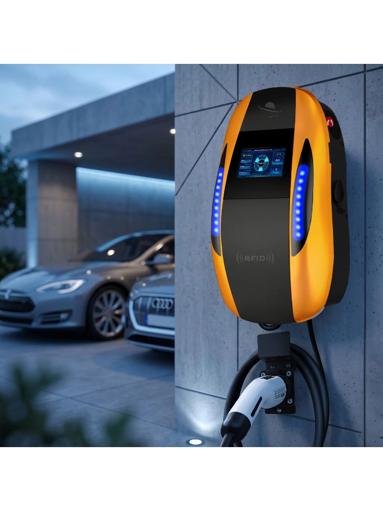 Type 2 Charger - IP65 방수 등급의 AC 전기차 충전기,