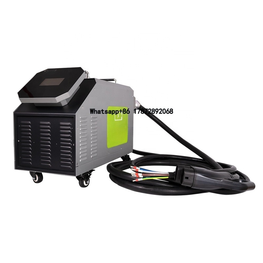 Portable Ev Charger - CCS1 21KW 220V 단상 DC 휴대용