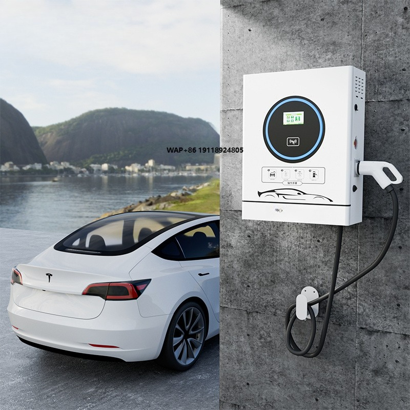 Type 2 Charger - OEM 7-22kw AC 월박스 전기차 충전기