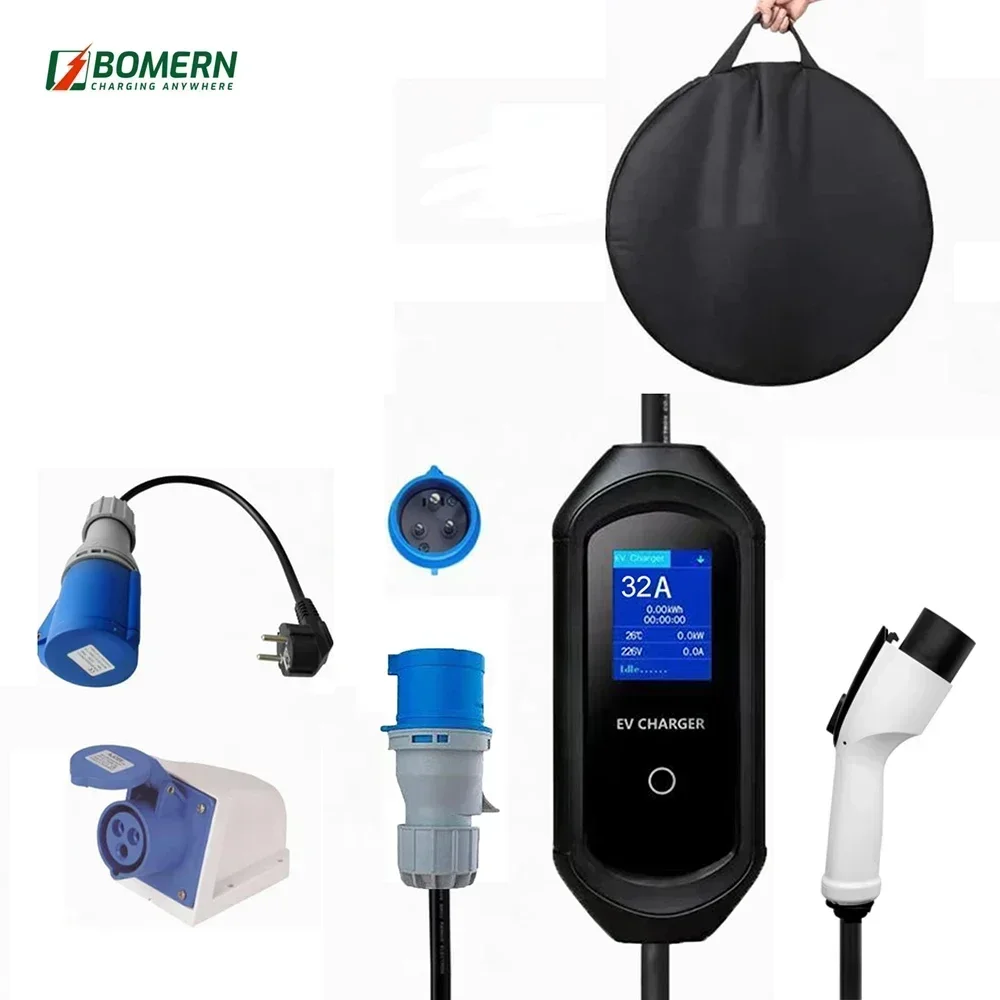 Portable Ev Charger - 2025년형 BYD 전기차 충전기 32암페어 7kW