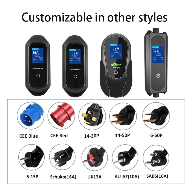 타임예스 7KW 휴대용 전기차 EV 충전소 5M 타입  - Portable Ev Charger 32A Type 2 Cee Plug 리뷰 및 가격