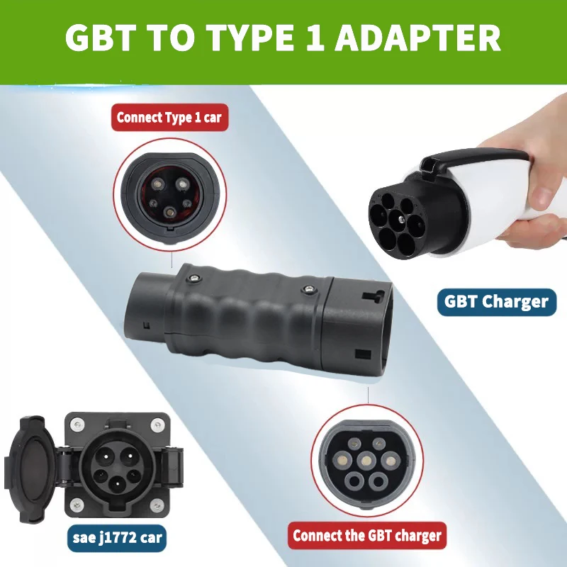 WUFEN 휴대용 충전 커넥터 GBT-타입 1 어댑터  - Ev Charger Adapter 리뷰 및 가격