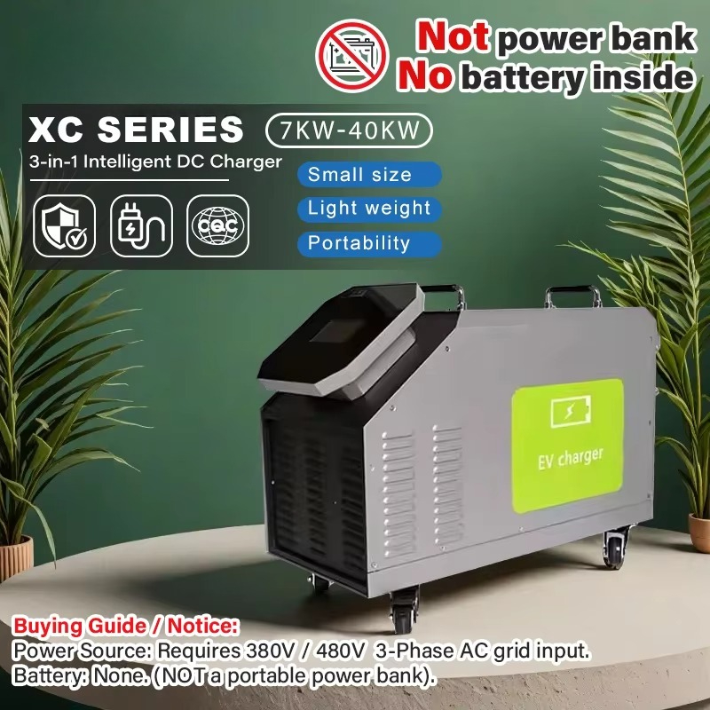 480V 3상 AC 전원 입력 7kW 20kW 30kW - Portable Ev Charger 리뷰 및 가격