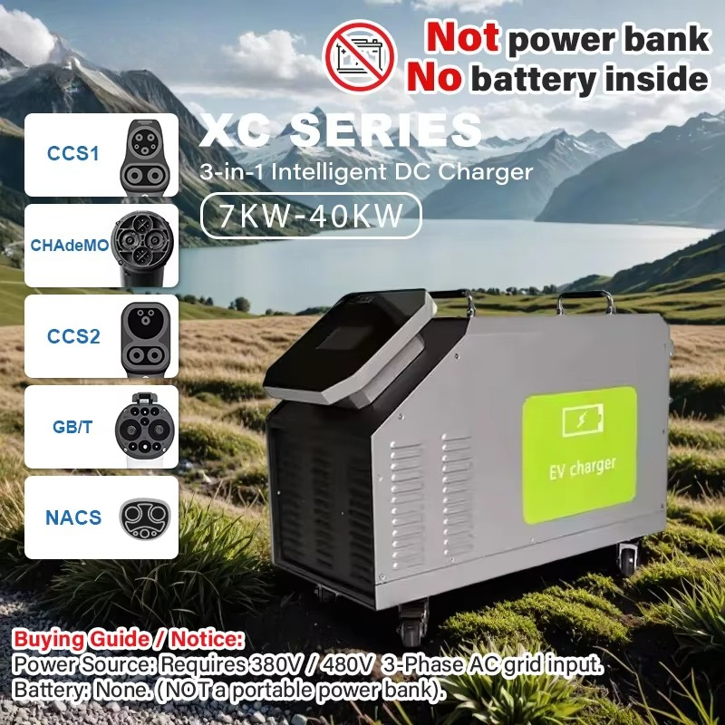 480V 3상 AC 전원 입력 7kW 20kW 30kW - Portable Ev Charger 리뷰 및 가격